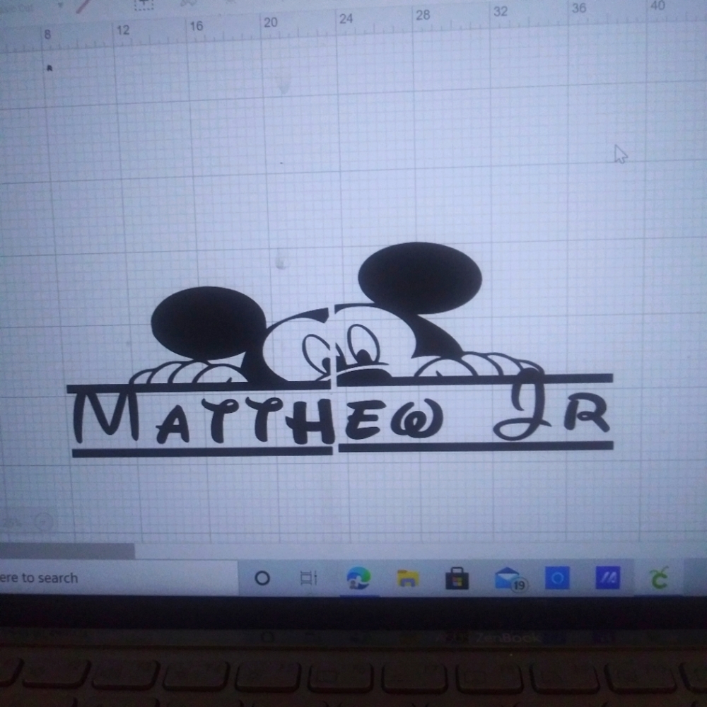 Personalized wall decal